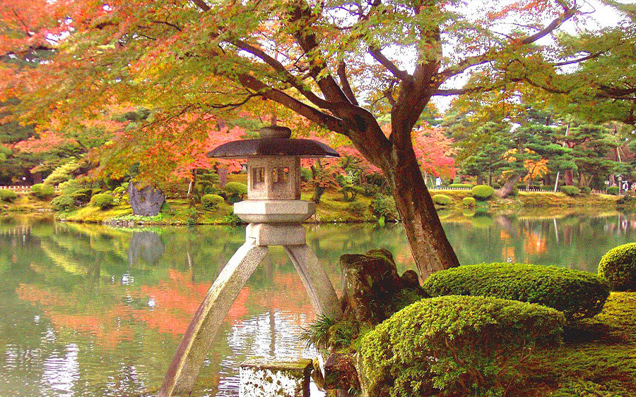 日本三大名園：金澤兼六園