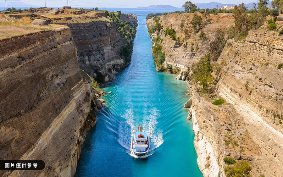 科林斯地峽運河Corinth Canal